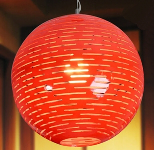 

Classical festival lamp is acted the role of Chinese red lanterns absorb dome light Dining-room lamp verandas droplight