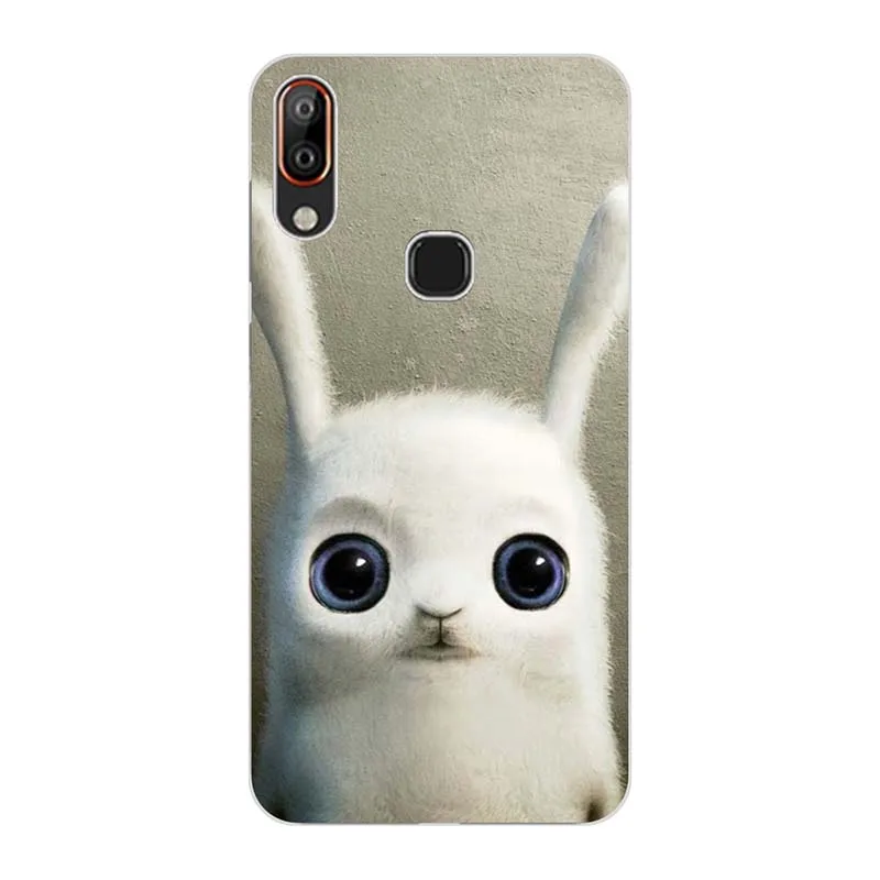 Soft Silicone TPU Case For BQ Vsmart Active 1 Plus PQ4002 /Joy 1 Plus PQ6002 6.18" Case Cover Print Patterned Owl Rose Cartoon