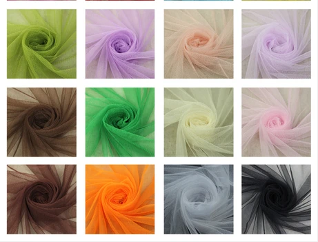 

160cm wide 3meter/color mix various color Soft gauze encryption mosquito net soft gauze fabric mesh yarn costume net fabric mesh
