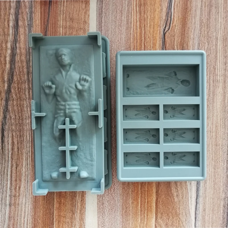 Mold STAR WARS HAN SOLO IN CARBONITE SILICON ICE CUBE TRAY Mould