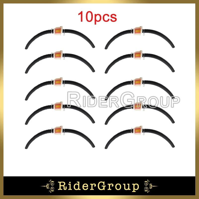 10x газовый шланг линии топливный фильтр для 47cc 49cc китайский мини для мотоциклов, квадроциклов ATV 4 колесных грязи Карманный мото r велосипед Мини Мото