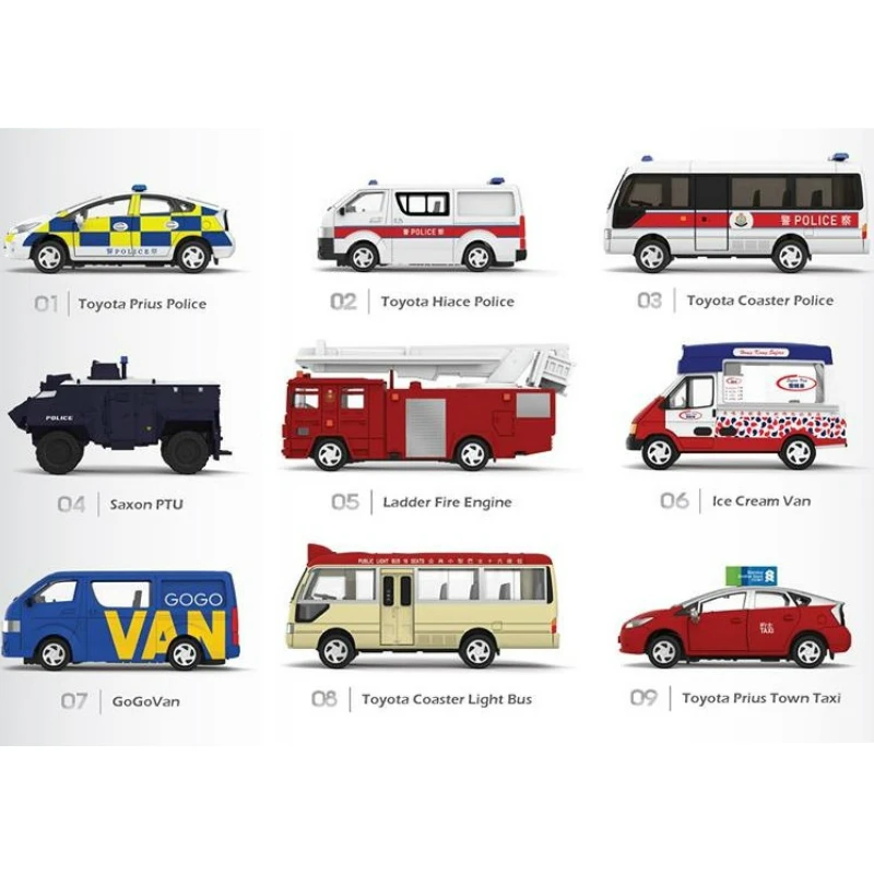 toyota hiace toy car
