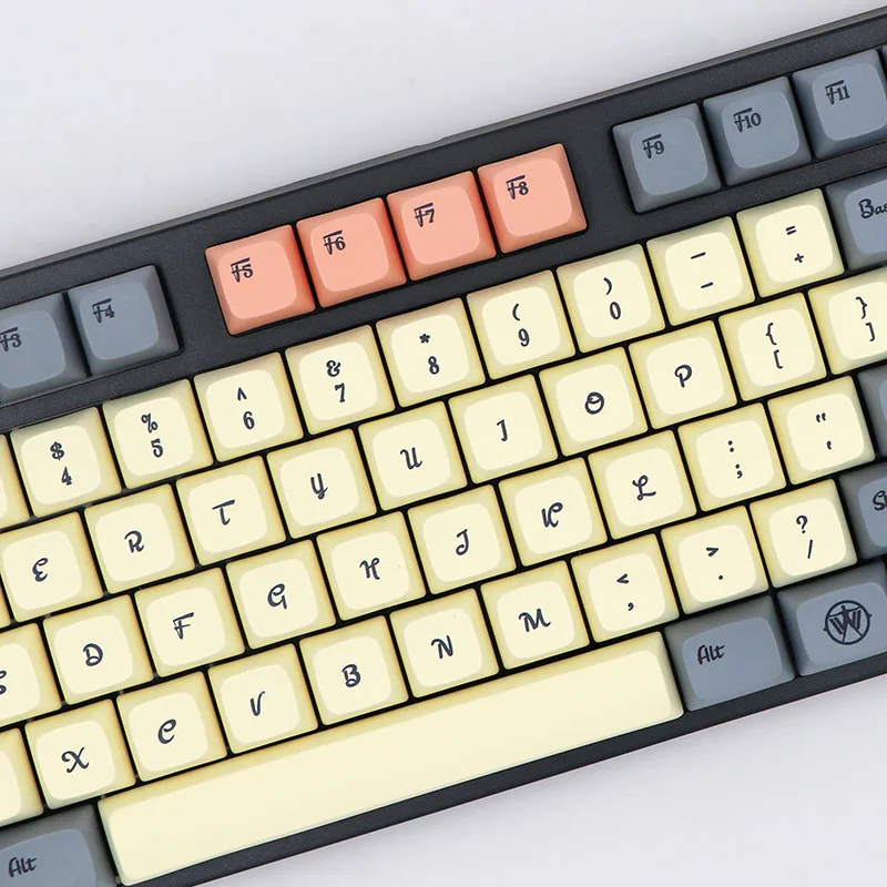 BGKC PG Western world Ethermal Dye Sublimation шрифты PBT keycap для проводной USB механическая клавиатура