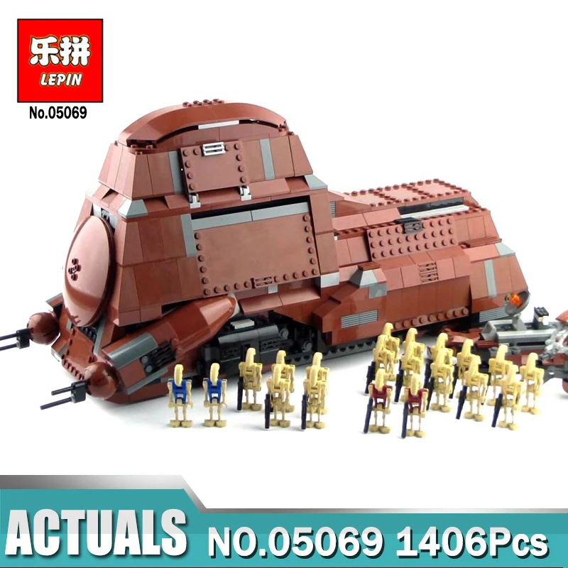 

Star Series Wars 05069 The Federation Transportation Tank Set MTT Children Building Blocks Compatible Legoinglys 7662