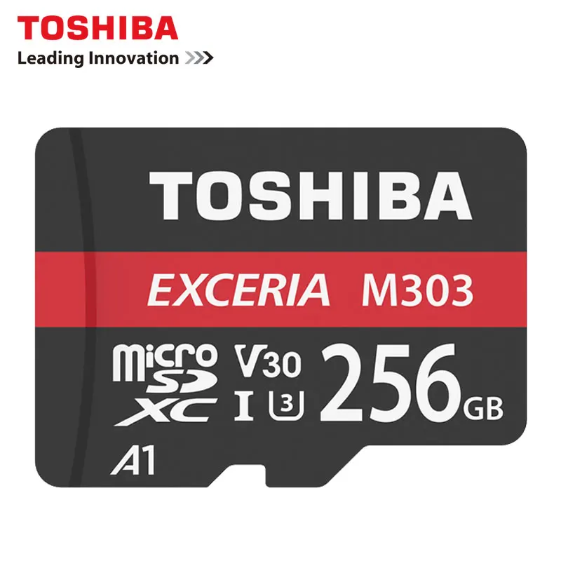 TOSHIBA Micro SD карты памяти 256 ГБ 128 ГБ 64 ГБ 98 МБ/с. Водонепроницаемый TF карты SDXC UHS-I U3 V30 транс Mikro карты 128 ГБ для смарт-phon