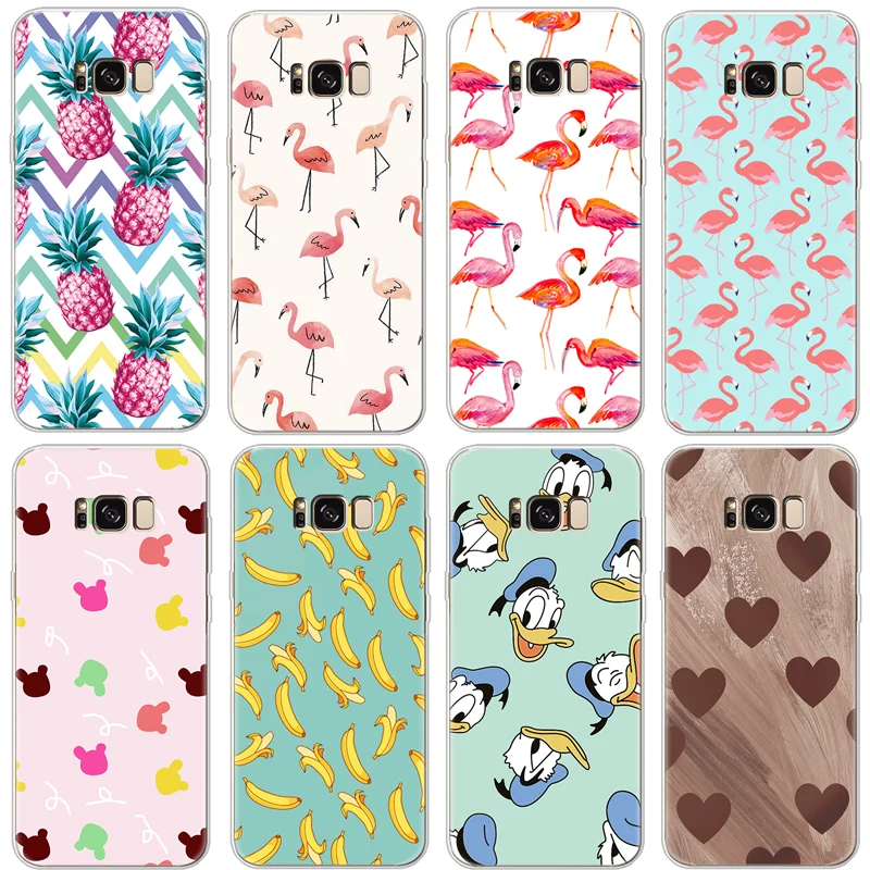 

Flamingo Case For Samsung Galaxy J2 J3 J5 J7 Prime S5 S6 S7 Edge S8 S9 Plus Note 8 9 A3 A5 A6 A8 2016 2017 2018 TPU Banana Cover