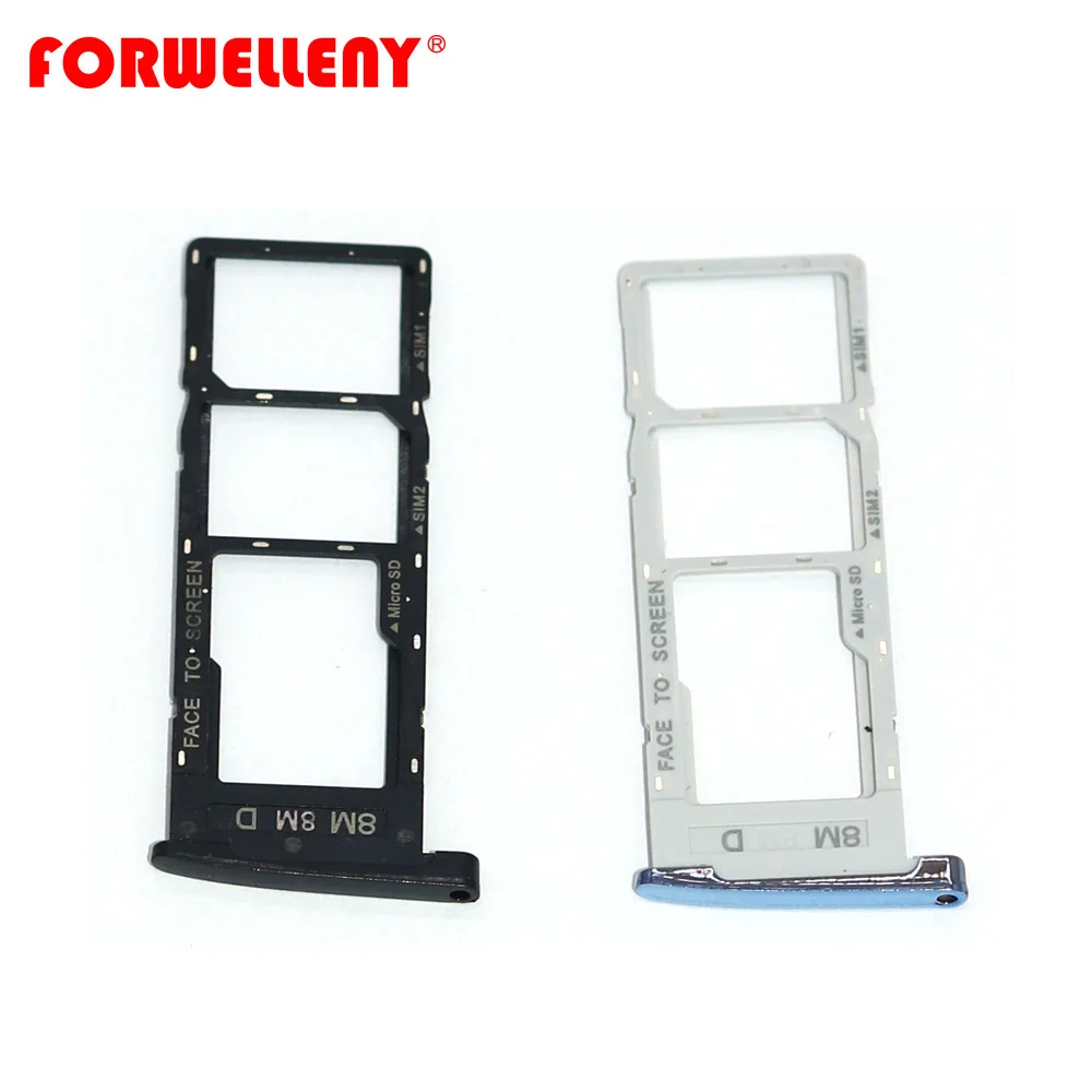 

For motorola moto G6 plus Micro Sim Card Holder Slot Tray Adapters black blue XT1926-5/XT1926-6/XT1926-7