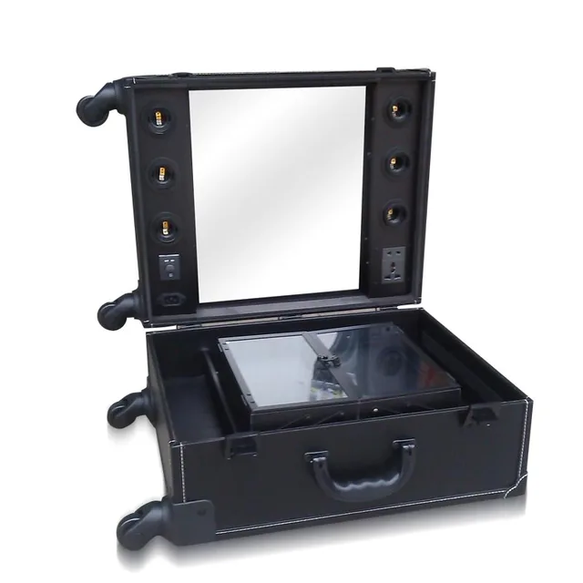 Vanity Suitcase With Lights Best Online Shop Lighted Cosmetic Box Make Up Travel Case Mirror Vanity Vanity Suitcase With Lights Best Online Shop Lighted Cosmetic Box Make Up Travel Case Mirror Vanity