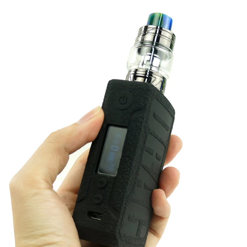 

5pcs Silicone case skin for Voopoo Drag 2 177W TC Mod Kit E-cigarette Silicon Cover Sleeve Wrap shell Gel