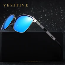 Marca de lujo de aluminio de aleación de gafas de sol polarizadas deporte de los hombres gafas de sol titanium hd polarizadas marca oculos gafas de sol hombre