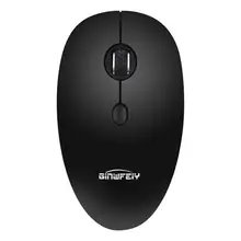 2.4 GHz Wireless USB 3.0 Mouse, 4-key Silent Click Ergonomics Optical Office Laptop Mice, 800/1200/1600 DPI
