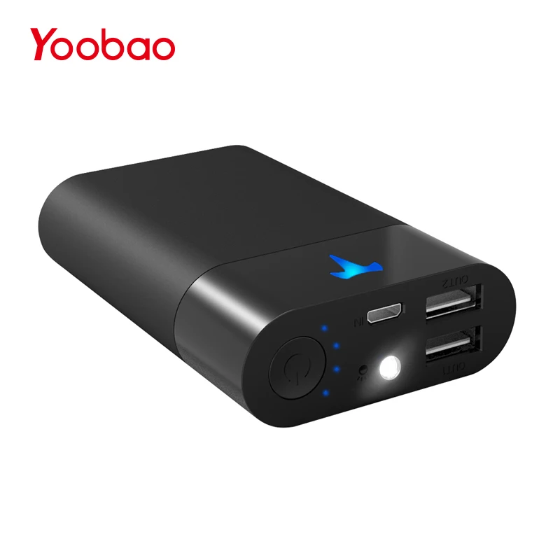 Yoobao T1 10200 мА/ч мини внешний аккумулятор портативное зарядное устройство для