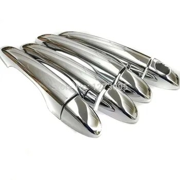 

For 2017 2018 Jeep Compass Car Door Handle Cover Side Door Handle Protector Outer Door Handle Sticker ABS Car Styling Accessory