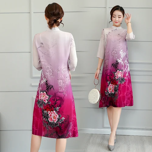 fuchsia summer dress