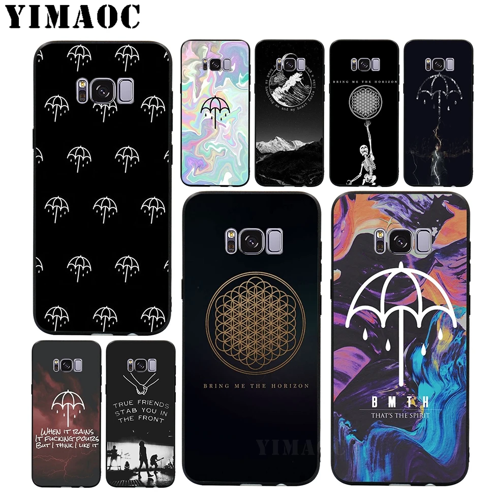 Мягкий силиконовый чехол YIMAOC Bring Me the Horizon Cool для samsung Galaxy S9 S8 A6 Plus 2018 S7 S6 Edge A5 A3 2017 2016