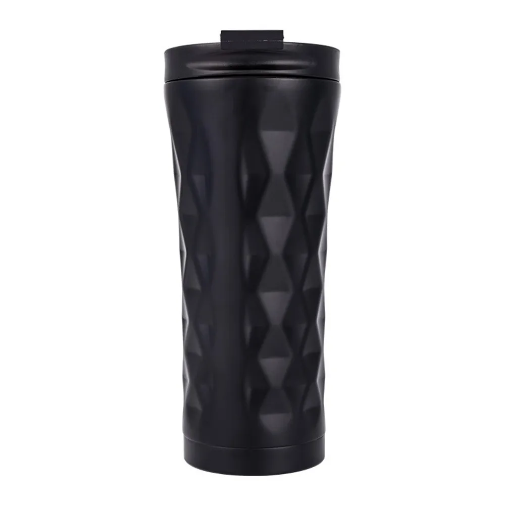 

Fashion Stainless Steel Vacuum Flask Creative Business Coffee Mug With Irregular Shape Termos Para Cafe