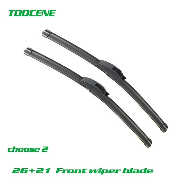 Front and Rear Wiper Blades For Acura MDX 2008 2011 windshield