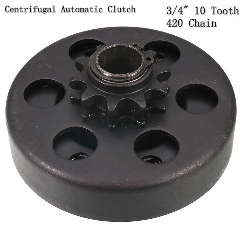 

19mm for GO Kart Fun Centrifugal Automatic Clutch 3/4" 10 Tooth 420 Chain