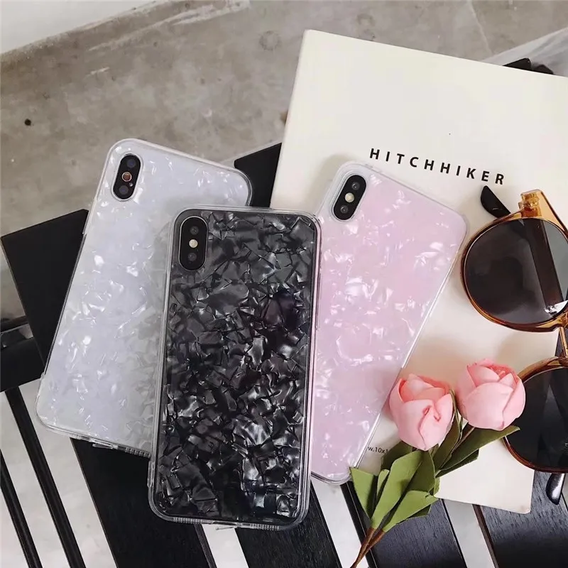

Beauty Conch Shell Phone Case For iphone X XR XS MAX For iphone 6S 6 7 8 Plus Cases Fashion Soft TPU Cover High Quality Capa NEW