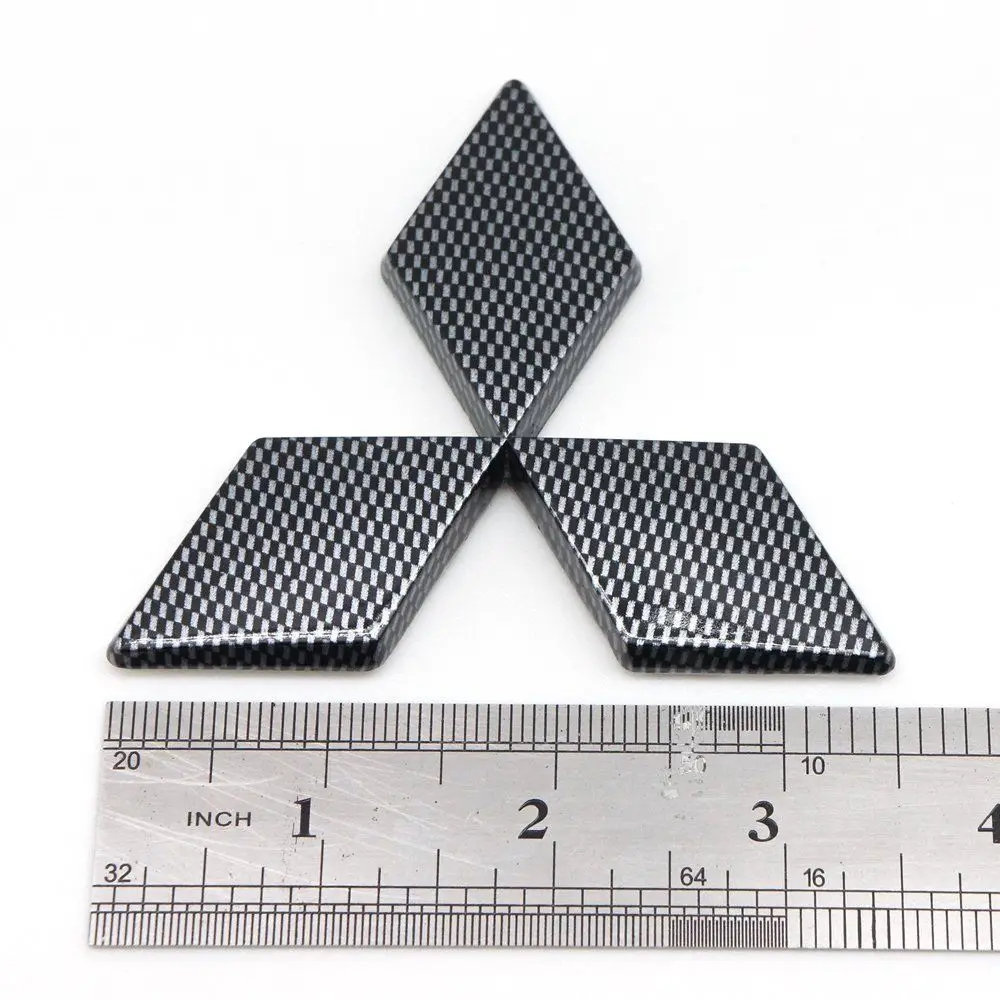 3D 3000GT Front Rear Badge Emblem Logo Print Carbon Style ...