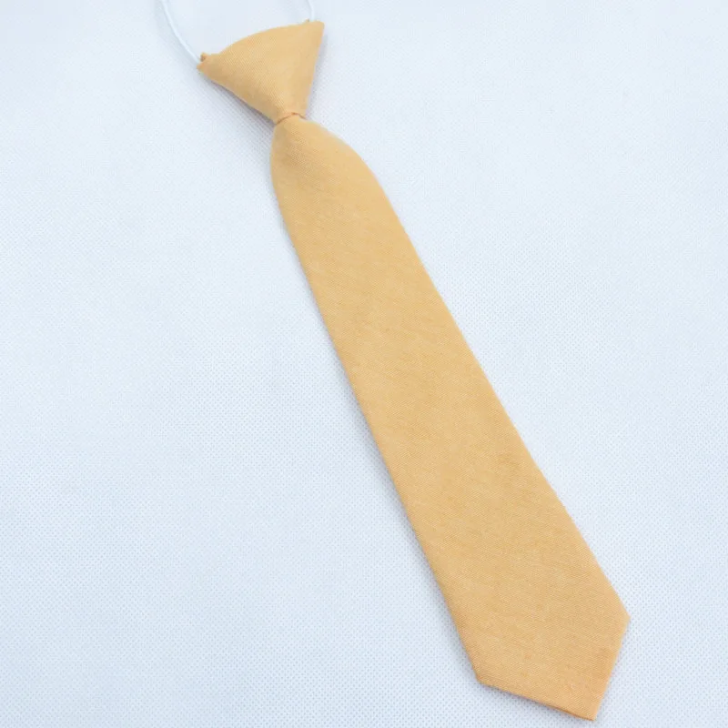Solid Color Baby Tie Slim Neck Ties Fashion School Boys Girl Children Kids Baby Elastic Tie Clothing Accessories Neck Ties