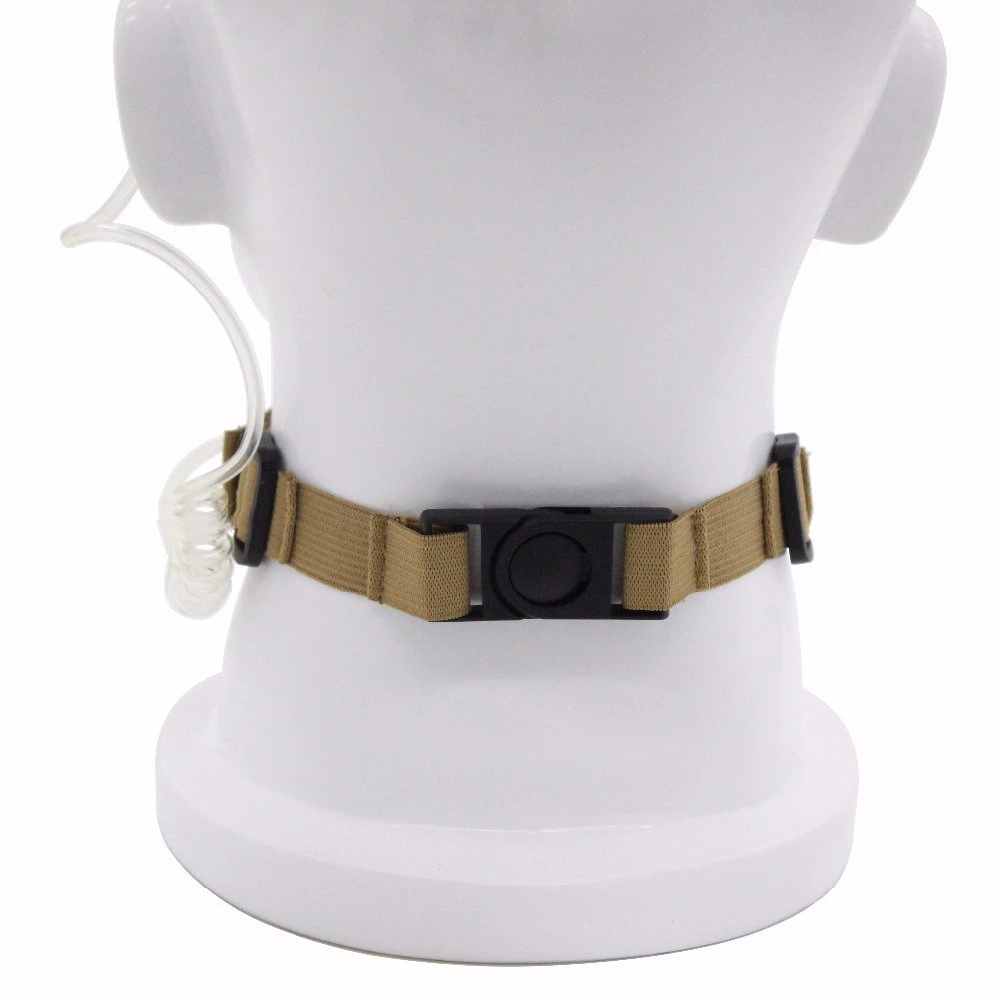 Z Tactical Throat Mic Z003 Headset with Peltor PTT for Kenwood Two Way Radio BaoFeng UV 4