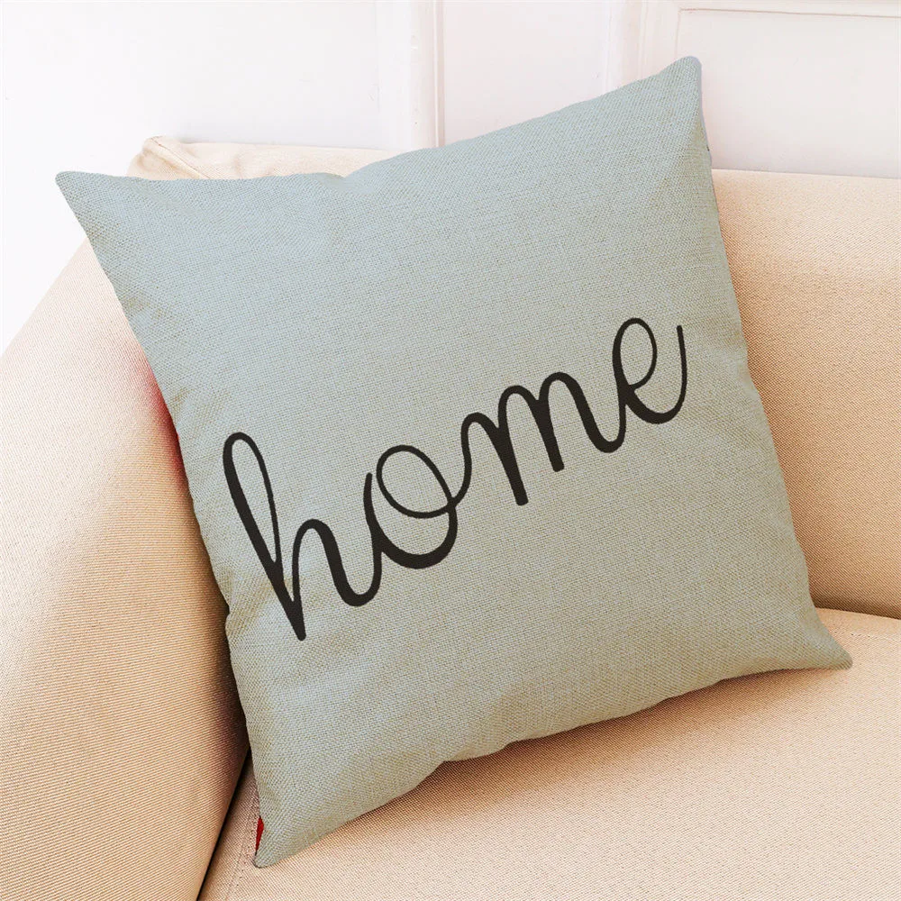 

Home Decor Pillow Case Simple Geometric Pattern Pillow Sofa Throw Pillowcase Pillow Covers Cotton Linen 45x45 Euro Cushion Cover