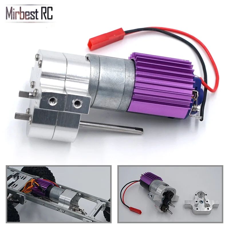 

Replace Speed Gear Box Set Upgrade Spare Parts Suit For WPL C14 C24 4WD 6WD RC Car for JJRC Q60/Q61 Remote Control Parts Metal