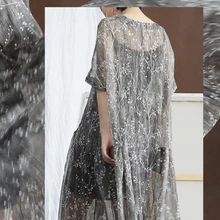 Детское платье с большим принтом; базовое платье-комбинация