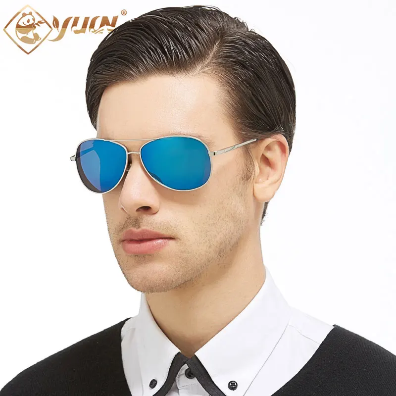 

New Fashion Polarized Sunglasses Classic Men Women Aviation Glasses Spring Hinges Driving Sun Glasses Frog Pilot Eyewear 103