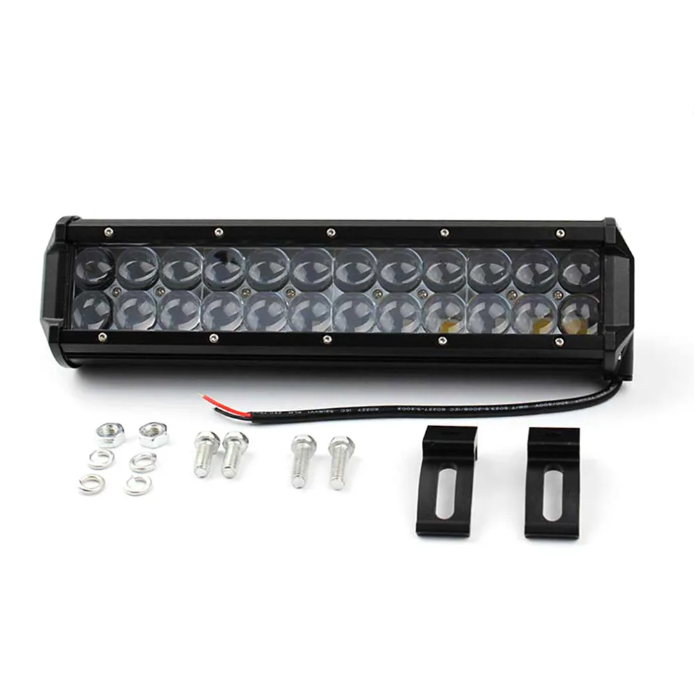 Free Shipping 1 Pcs 4D LED Bar 120W 12 Spotlight Floodlight Bar Offroad ATV Truck 4x4
