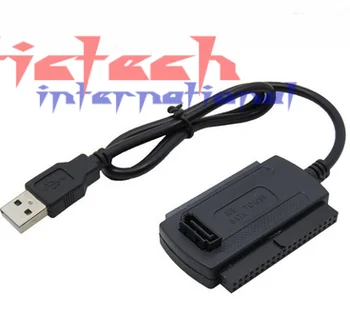 

by dhl or ems 100pcs USB 2.0 to IDE SATA Converter Adapter Cable for 2.5 3.5 Hard Drive Disk HDD