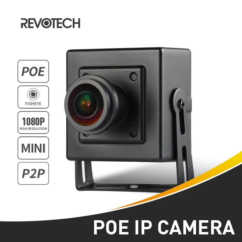 

POE Fisheye HD 1920 x 1080P 2.0MP IP Camera Indoor Mini Type Security Camera ONVIF P2P IP CCTV Cam