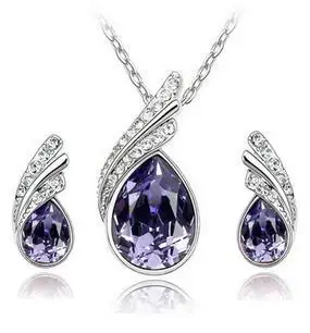 اطقم زمرد فاخره Fashion-Austria-Crystal-Water-drop-leaves-Earrings-necklace-jewelry-sets-Classic-Wedding-Dress-B9-5.jpg_350x350