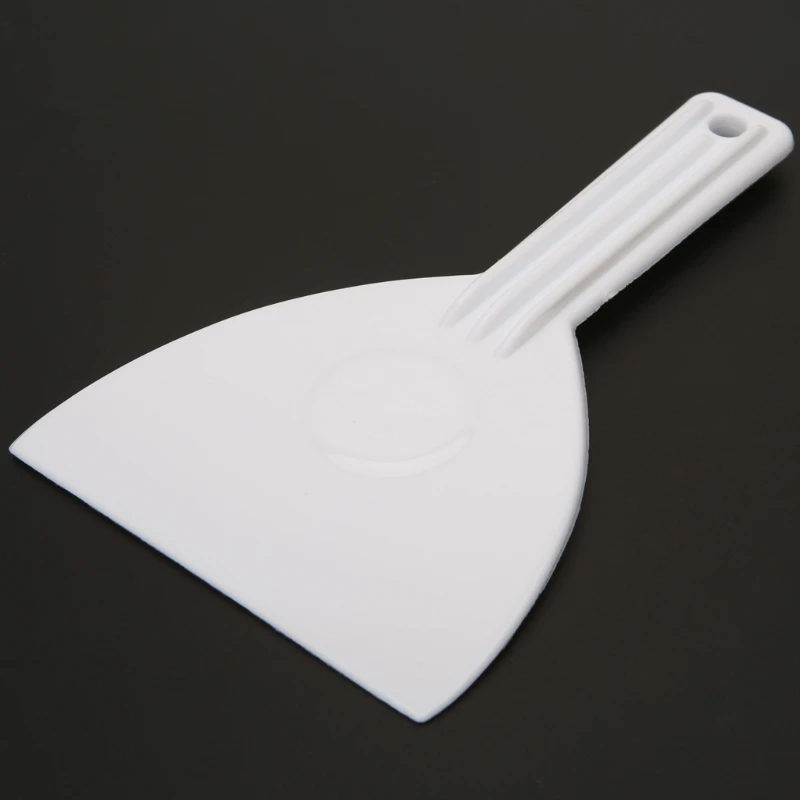 

Cake Triangular Shovel Plastic Scraper Butter Dough Cutter DIY Baking Kitchen