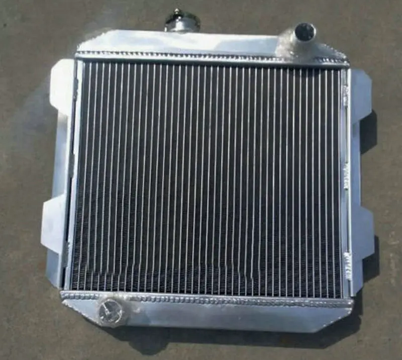 Алюминиевый радиатор и вентилятор для Ford Capri II MK1 2600/2800 V6 для леворульных автомобилей 1971-1977 MT комплект 71 72 73 74 75 76 77