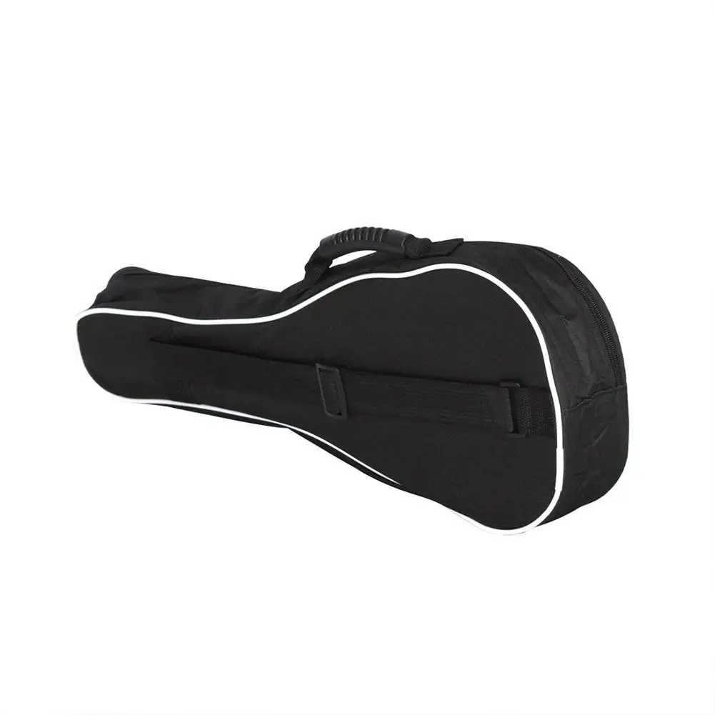 21/23/26 Inch Guitar Bag Oxford Cloth Waterproof Ukulele Cover Bag Soft Case Adjustable Shoulder Straps Guitar Carry Bags Black