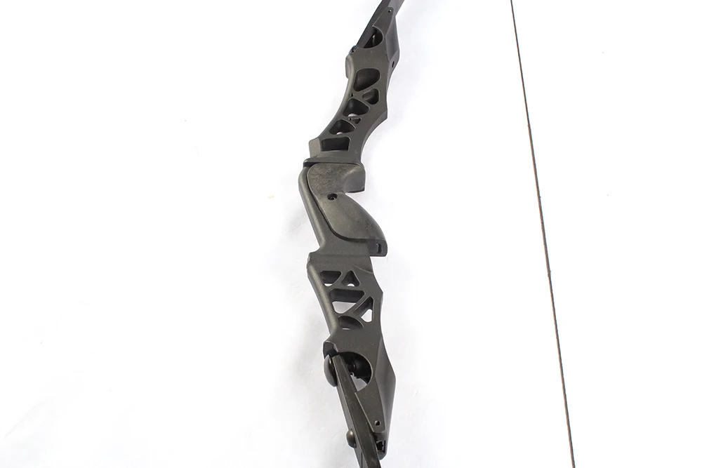 Camo para a Mão Tiro com Arco Caça ao ar Polegadas Recurvo Arco Takedown Preto Direita Usuário Livre 64 30-60lbs 14 64 polegadas 30-60lbs recurvo arco takedown preto