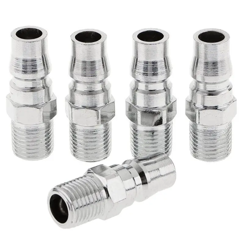 PM20 RC 1/4 Male Thread Quick Release Coupler Connector Air Line Hose Coupling Compressor Pack