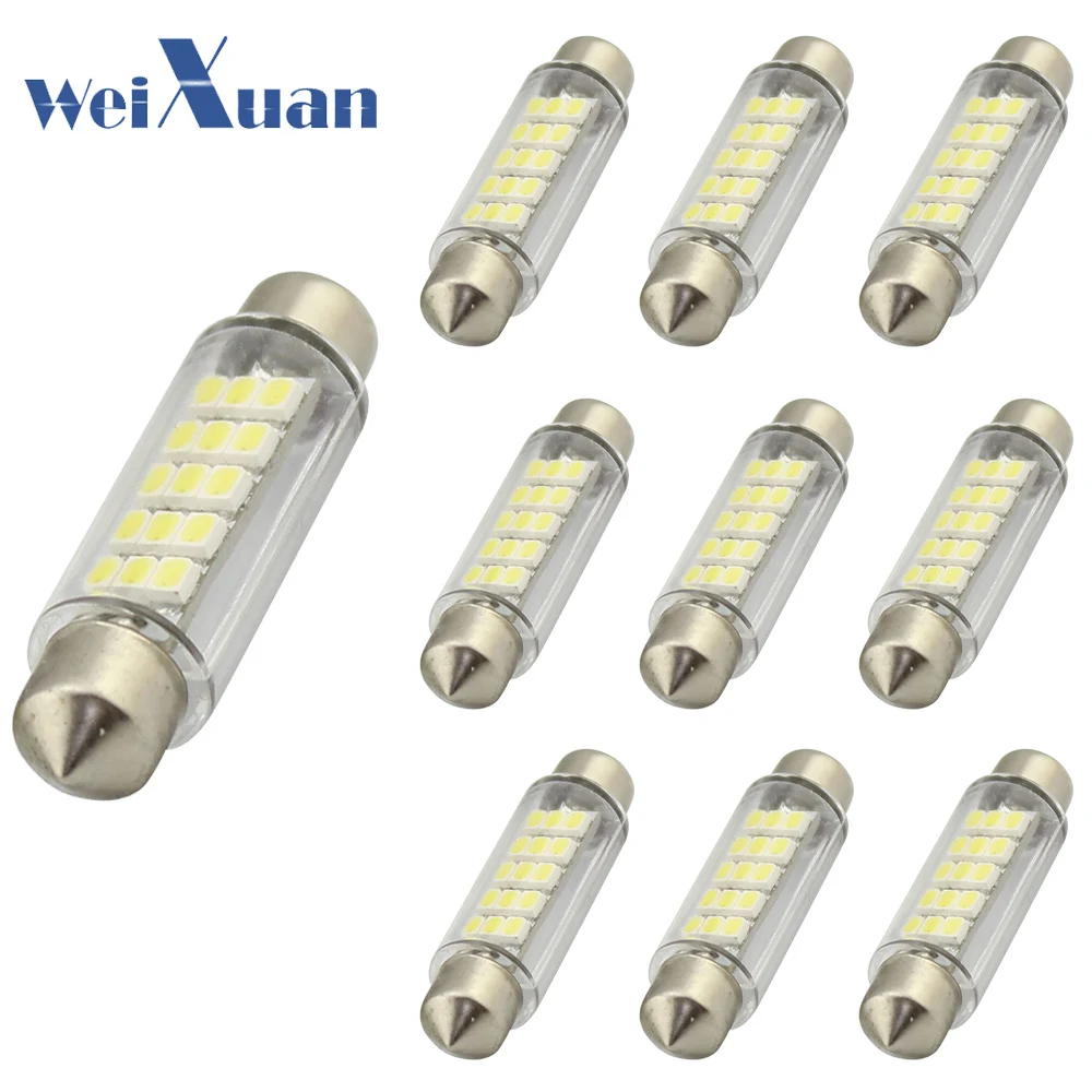 44mm 561 562 578 LED Waterproof Festoon Dome Light Bulb LED Car