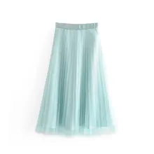 New arrival WF48-1158 Windscreen Mesh Pleated Skirt