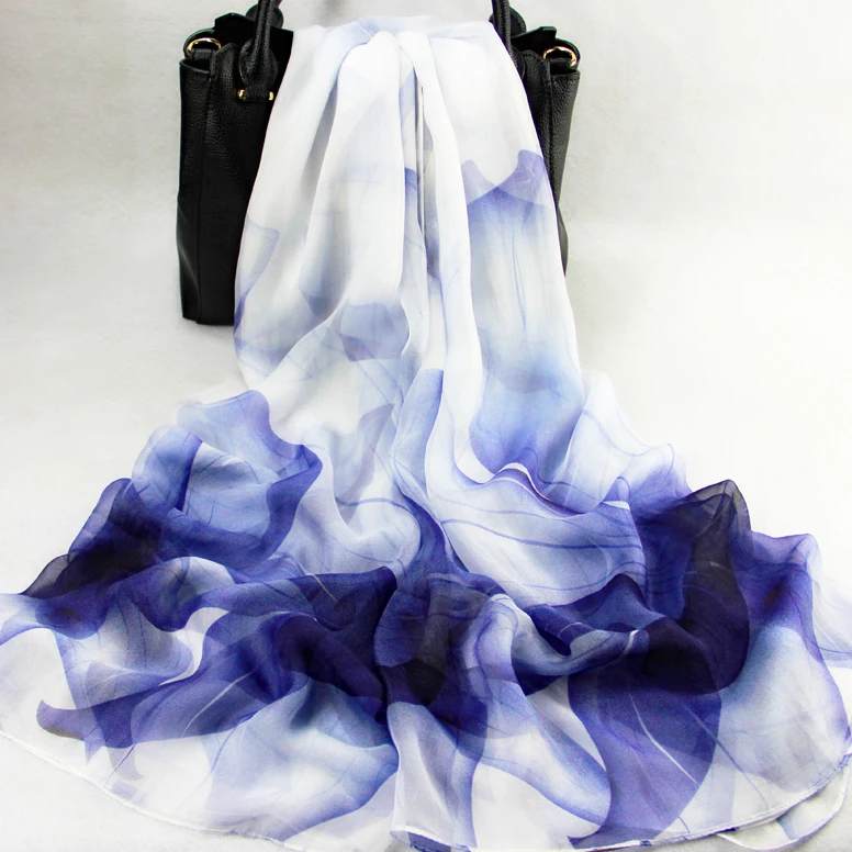 Scarf sizes for women with long