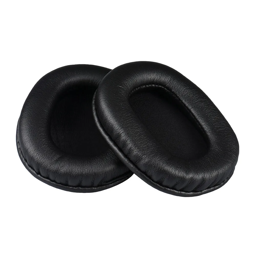 

Ear Pad Cushion for Audio-Technica ATH-M50X Professional Studio Headphones Earpads Black Round PU Leather Ear Cushions Cushion