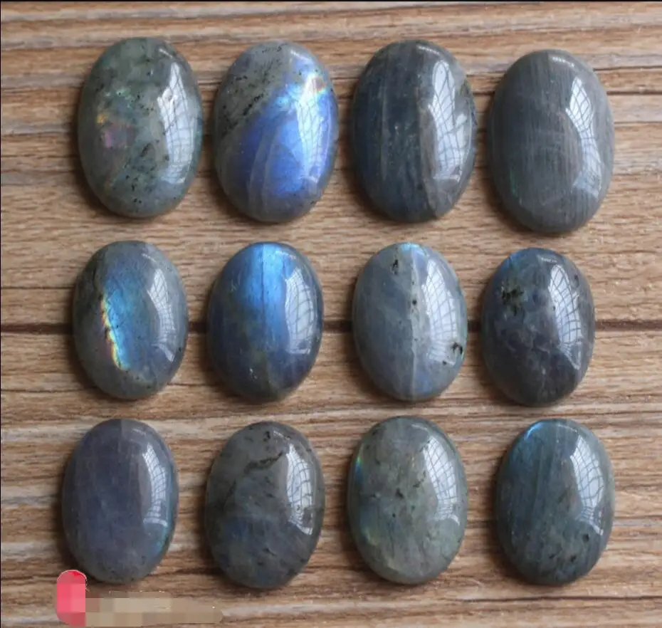 10pcs/lot Natural Oval Cabochon moonstone Beads cut birthstone for Jewelry | Украшения и аксессуары
