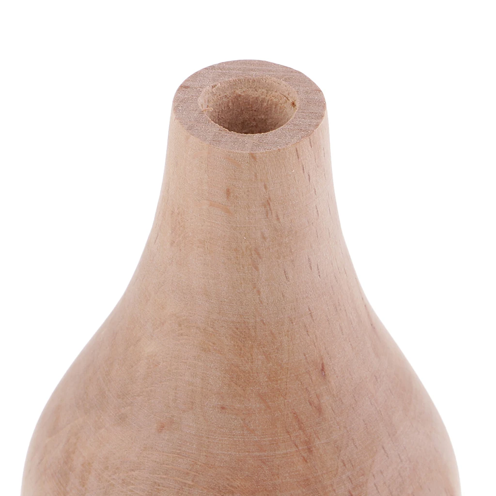 Blank Natural Beech Wood Artificial Dried Flower Vase for Wedding Party Favors Home Table Decoration