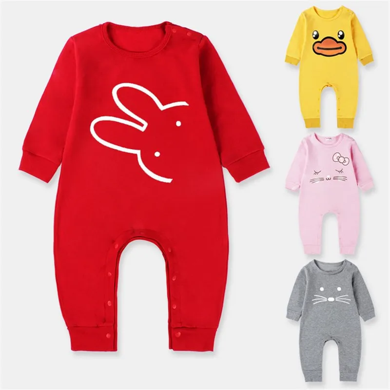 

New Born Baby Girls Clothes 100% Cotton Long Sleeve Spring Autumn Baby Rompers Soft Infant Clothing Toddler Boy Girl Jumpsuits