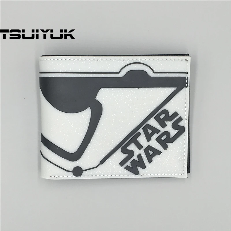 

New Arrival Hot Selling Star Wars Darth Vader Storm Troops Silicone Wallets With Card Holder Men's monederos