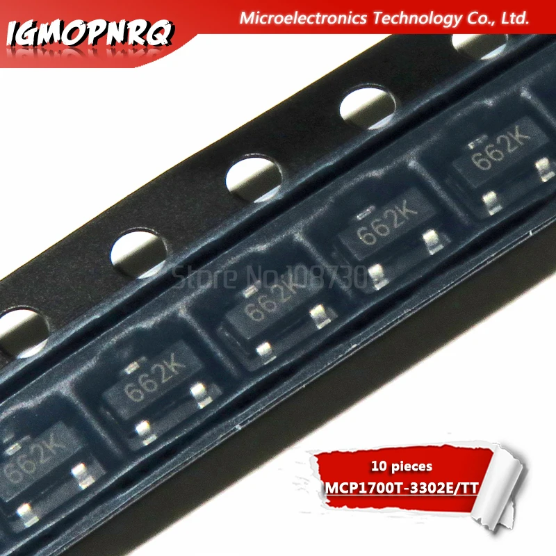 

10pcs MCP1700T-3302E/TT MCP1700T-3302E MCP1700T-3302 MCP1700T MCP1700 SOT-23 new original