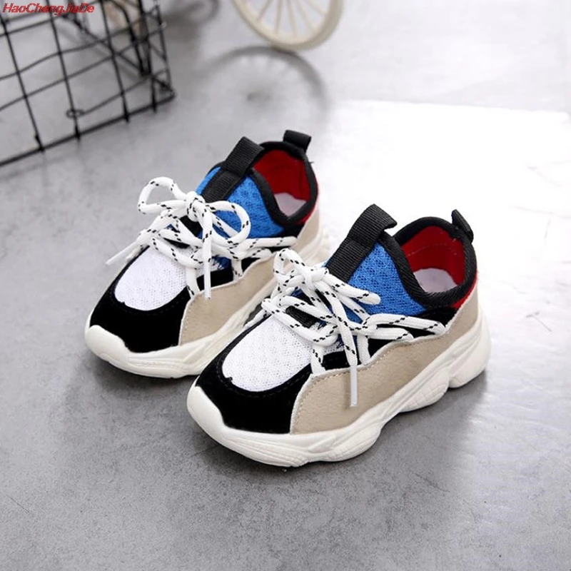Mesh Children Sport Shoes Breathable Kids Boys Girls Sneakers Baby Toddler Shoes
