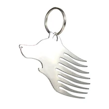 Многофункциональные комплекты первой помощи наружная нержавеющая череп EDC для выживания карманный для бутылок открывалка тяга спасательная цепочка с кулоном-расческой наборы выживания